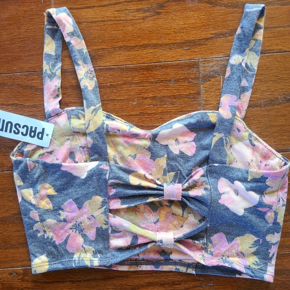 Pacsun Floral Bralette Top (M)